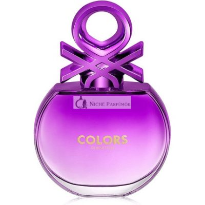 United Colors of Benetton Purple Eau De Toilette Spray, 80 ml