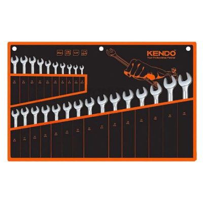 KENDO Csillag-villáskulcs készlet 6-32 mm 25 r.