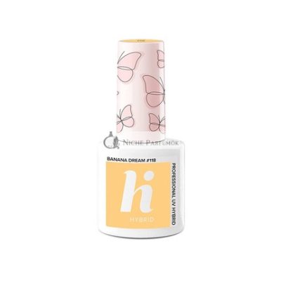 Hi Hybrid Félig Tartós UV Gél Körömlakk Banán Álmok, 5 ml