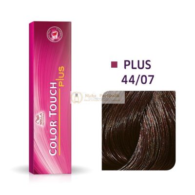 Wella Professionals Color Touch Plus professzionális demi-permanent hajszín 44/07 60 ml