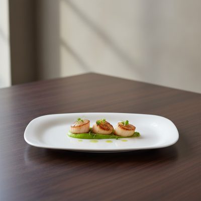 PARMA FEHÉR sültes 21,7 x16,3cm - Bormioli Rocco opál üveg