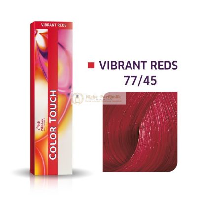Wella Professionals Color Touch Vibrant Reds professzionális demi-permanent hajszín többdimenziós hatással 77/45 60 ml