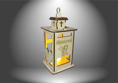 Mindenszentek Mécsestartó