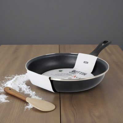 Quttin Avin 28 cm-es tapadásmentes serpenyő – indukciós, olajszegény sütéshez