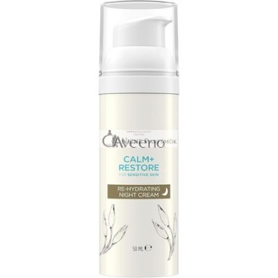 Aveeno Calm + Restore Éjszakai Krém - Intenzíven Tápláló, 50ml