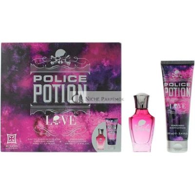 Police Potion Love Eau de Parfum 30ml, Testápoló 100ml