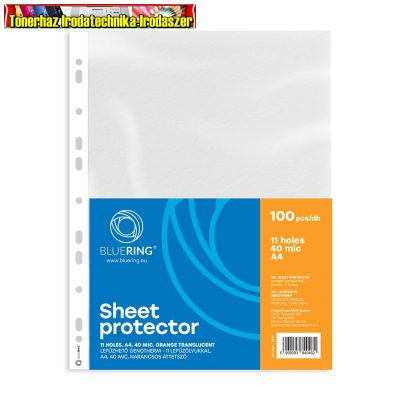 Bluering Lefűzhető genotherm 40 mikron narancsos felület 100db/cs