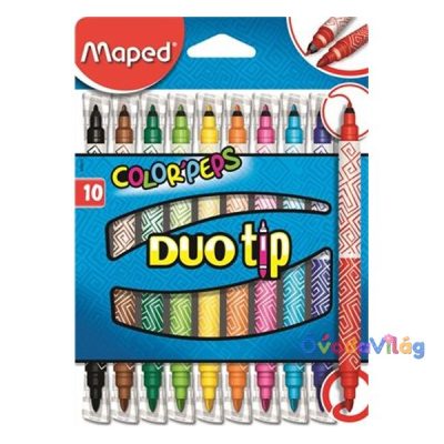 Filctoll készlet 10db-os MAPED "DuoTip" kétvégű