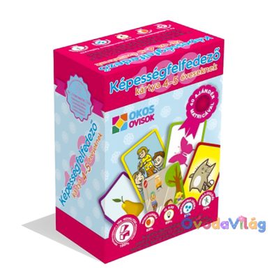 Képességfelfedező kártya 4–5 éveseknek (tér, vizualitás)