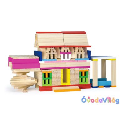 Építőjáték fából (250db-os)