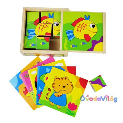 Mesekocka 9 db-os (halacskás)