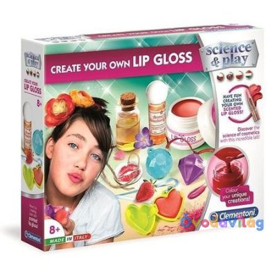 Science & Play Lip Gloss Ajakbalzsam készítő kísérletező készlet Clementoni