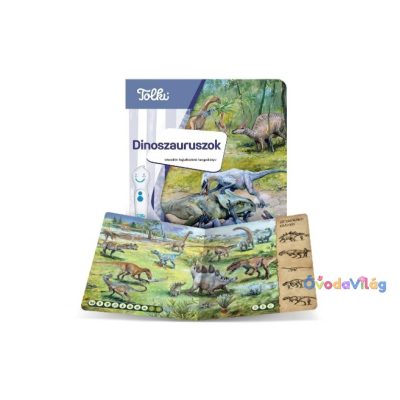 Tolki Interaktív foglalkoztató könyv - Dinoszauruszok