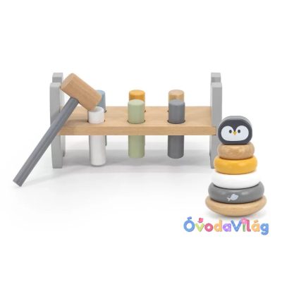 Dühöngő pingvin (pasztell színben) - PolarB