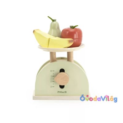 Mérleg - zöld pasztell színben