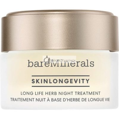 bareMinerals SkinLongevity Hosszú Életű Herb Éjszakai Kezelés, 50g