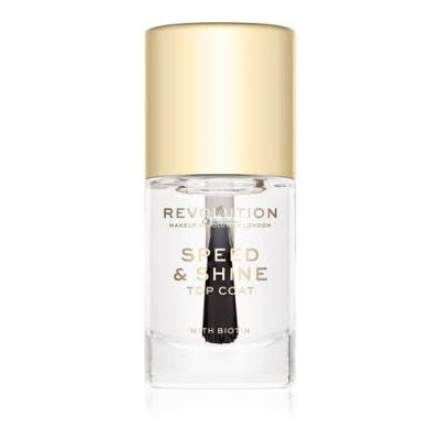 Makeup Revolution Speed & Shine Top Coat Körömlakk 10ml