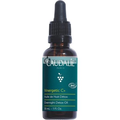 Caudalie Vinergetic C+ Organikus Éjszakai Detox Olaj, 30ml