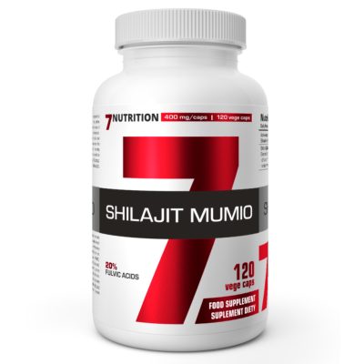 SHILAJIT MUMIO - Fokozott Tesztoszteron, Libidó, & Energia Szint - Laborban Tesztelt Minőség - 120 Kapszula - 7Nutrition