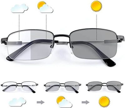 Fényre sötétedő, multifokális designer szemüveg