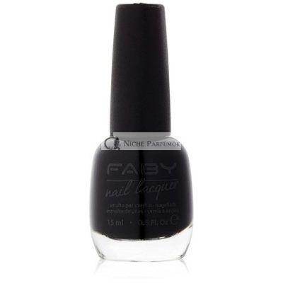 FABY Körömlakk Fekete 15ml