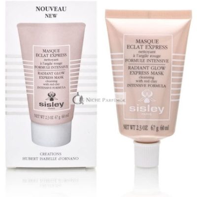 Sisley Ragyogó Arcmaszk Tisztító Vörös Agyaggal, 60ml