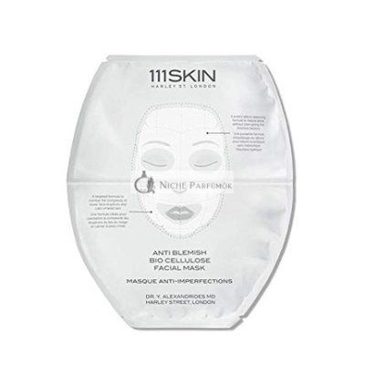 111SKIN Anti-Blemish Arcpakolás Bio-Cellulose 1 Maszk 25ml