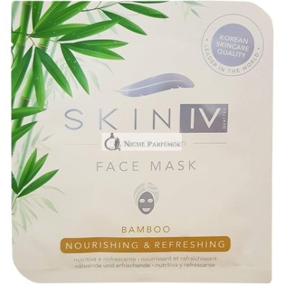 Skin IV Koreai Tápláló Frissítő Arcpakolás Bambusszal, 25ml