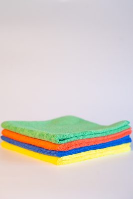 Mikroszálas törlőkendő 40x40cm piros