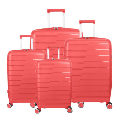 ViaGo korall bőrönd szett