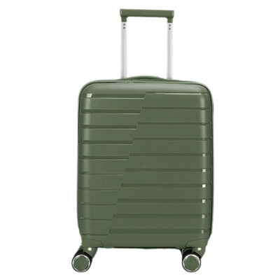 ViaGo zöld XS Ryanair 55x40x20 bőrönd, kabinbőrönd