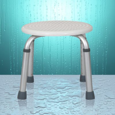 Kör alakú állítható magasságú zuhanyzó szék Mobiak 807545