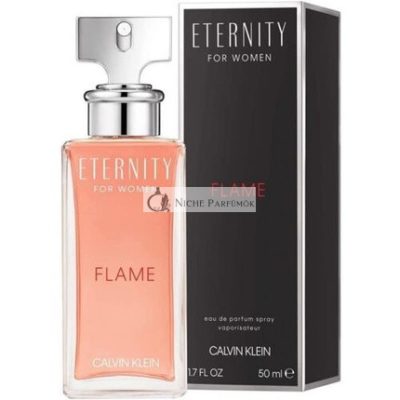 Calvin Klein Eternity Flame Női Eau de Parfum Spray, 50ml