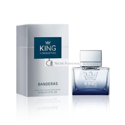 Banderas King of Seduction Férfi Eau de Toilette, 50ml