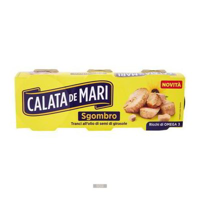 Calata de Mari makrélafilé napraforgóolajban, 240g