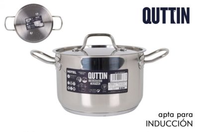 Quttin Hotel magas lábas fedővel 4 literes 20 cm-es átmérőjű indukciós - Spanyol edény