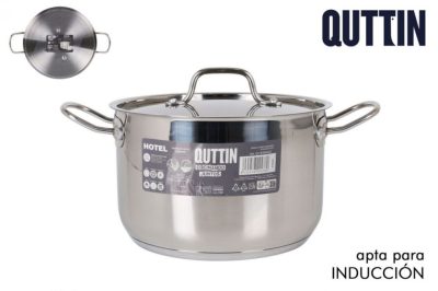 Quttin Hotel magas lábas fedővel 5 literes 22 cm-es átmérőjű indukciós - Spanyol edény