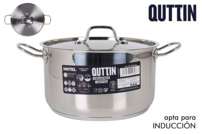 Quttin Hotel magas lábas fedővel 7,5 literes 26 cm-es átmérőjű indukciós - Spanyol edény