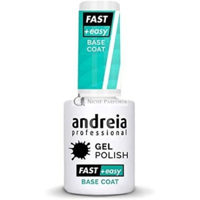 Andreia Professional Gel Base Coat körömdíszítéshez, fényes véggel, 10,5 ml