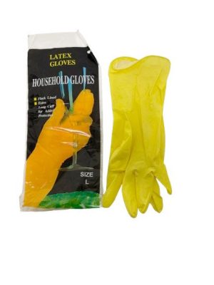 Gumikesztyű L méret