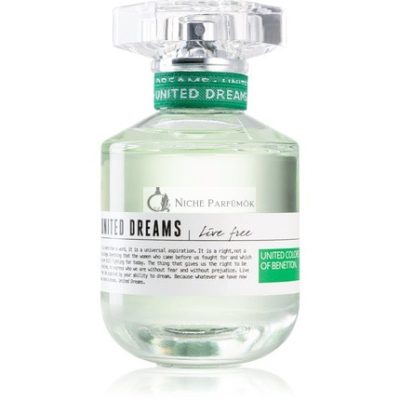 Benetton United Dreams for her Live Free Eau de Toilette, 50 ml