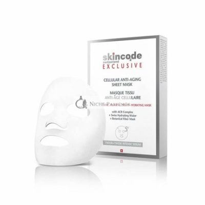 Skincode Exclusive Cellular Anti-Aging Arcmaszk 5 Maszk 20ml - 5 darabos csomag