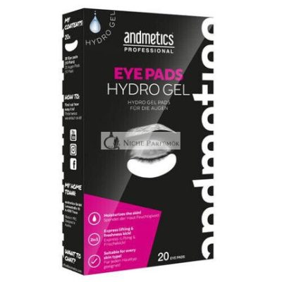 Andmetics Professional Hydro Gel Szemmaszk 10x
