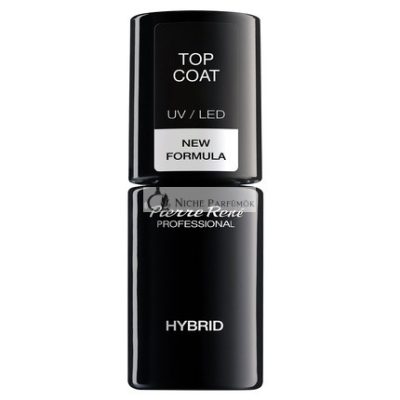 Pierre Rene Top Coat UV LED Keményítő és Fényes Színes Körömlakk 6ml