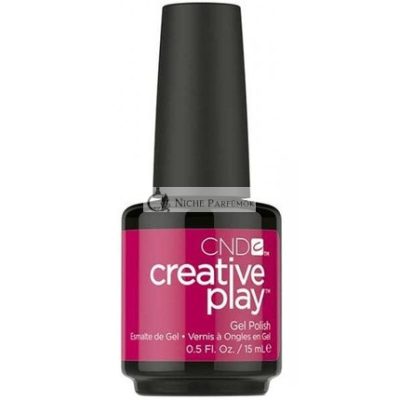 CND Creative Play Gél Lakk Fuchsia Fling, 15ml