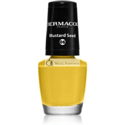 Dermacol Körömlakk Mini 06 Mustármag Őszi Korlátozott Kiadás 5ml