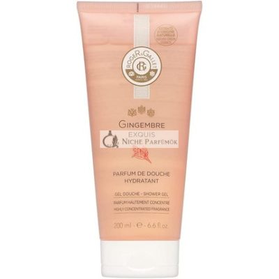 Roger & Gallet Ginger Exquisite Shower Perfume Moisturizer, 200ml