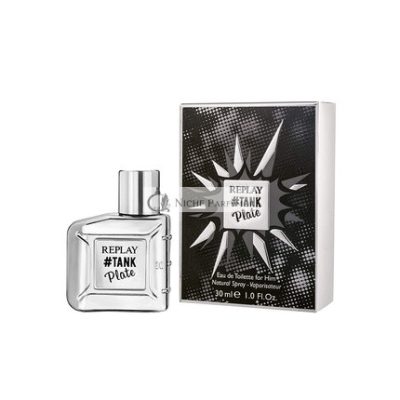 Replay #TANK Plate Eau de Toilette Férfiaknak, 30ml