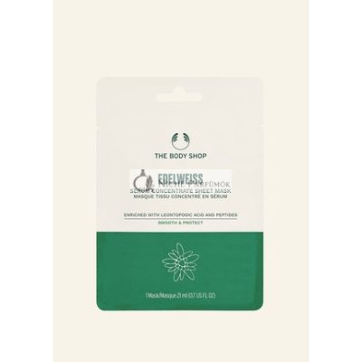 The Body Shop Edelweiss Simító és Védő Szérum Koncentrátum Arcpakolás