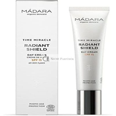 Mádara Time Miracle Ragyogó Pajzs Nappali Krém SPF15, 40 ml